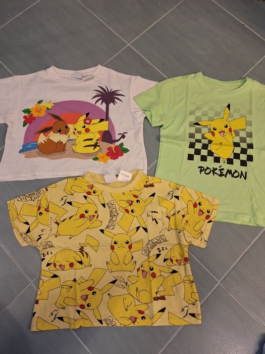 Paczka ubrań (zara, primark ) pokemon , stitch