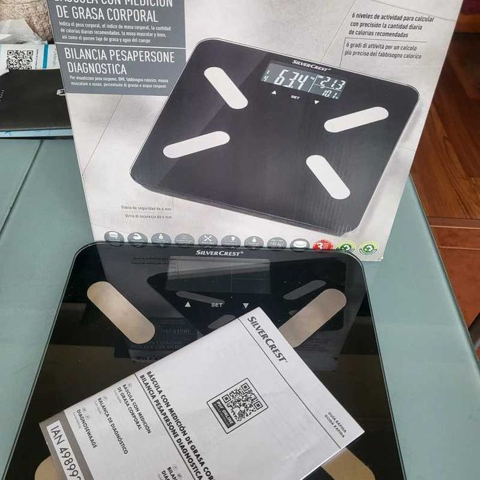 Balança de diagnóstico SilverCrest pilhas incluída