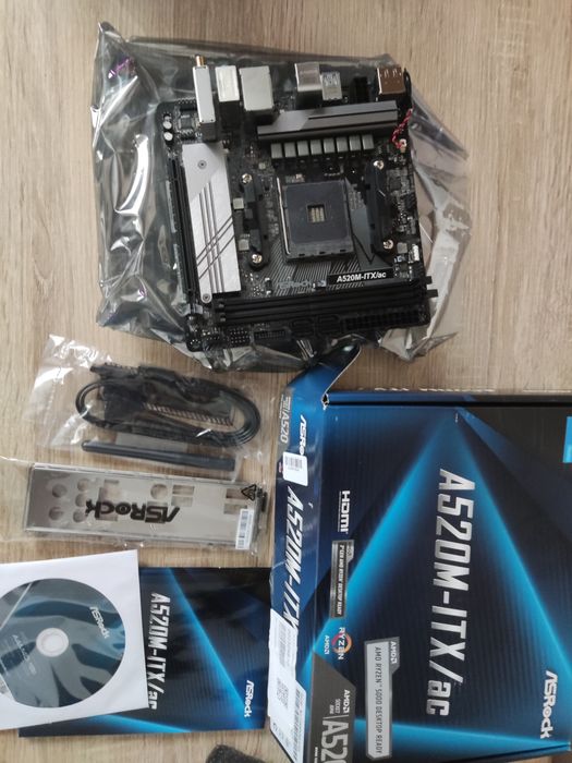 Płyta główna MiniITX ASRock A520M-ITX/AC AM4 DDR4