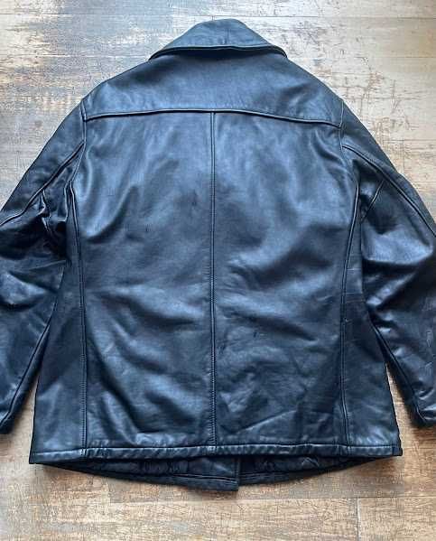 кожаная куртка бушлат ВМС США Schott NYC