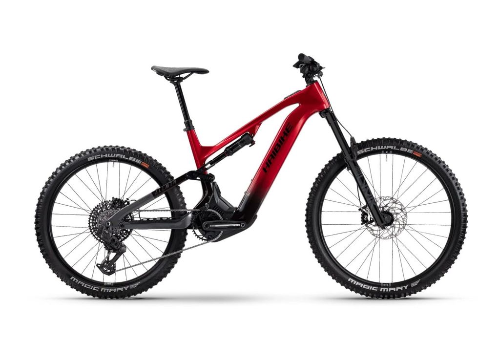 Rower elektryczny Haibike ALLMTN CF 9 red/black/platinum glänz XL/49