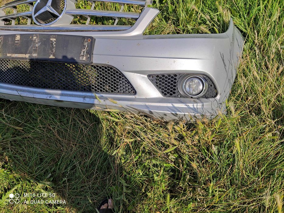 mercedes c klasa w204 amg zderzak przedni