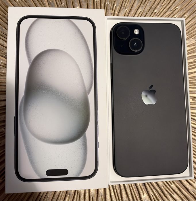 IPhone 15 plus , Black , 256GB