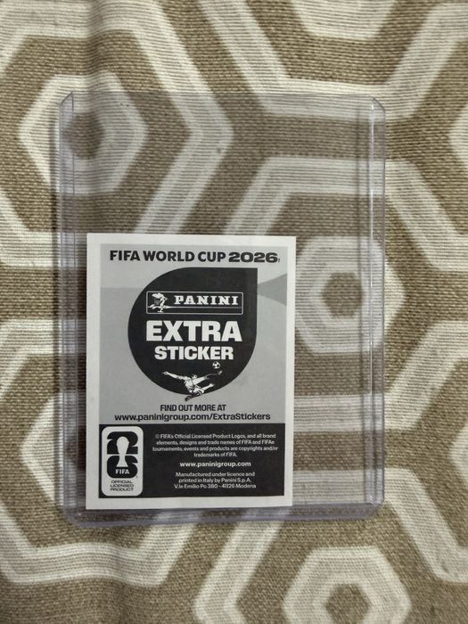 Jude Bellingham Extra Sticker Versao Prata