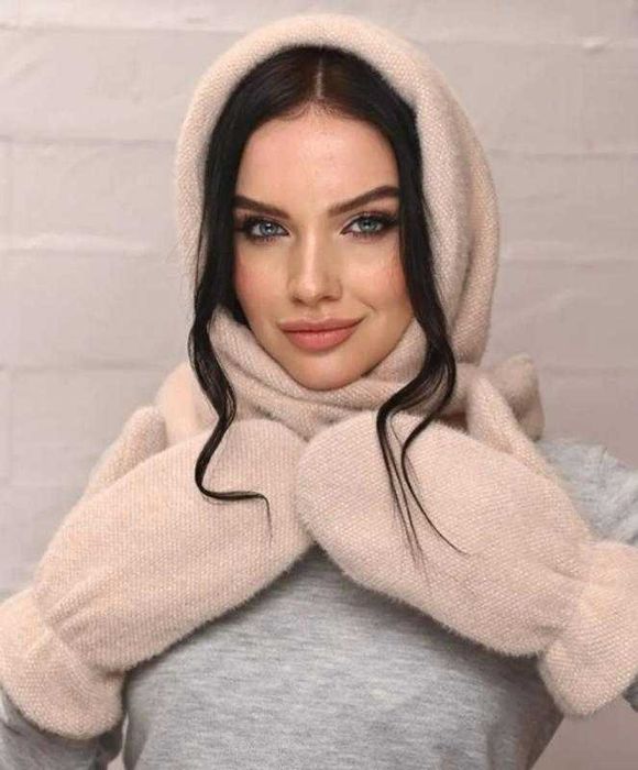 Капор - капюшон ангора. Багато кольорів