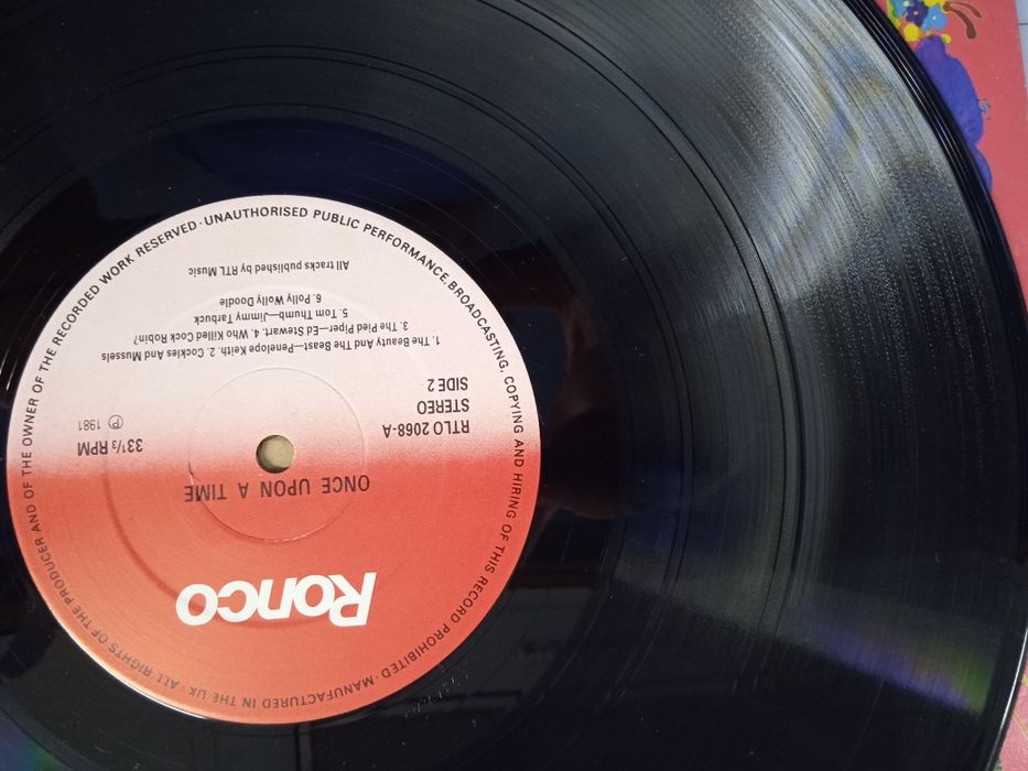 Ronco - Once Upon A Time winyl