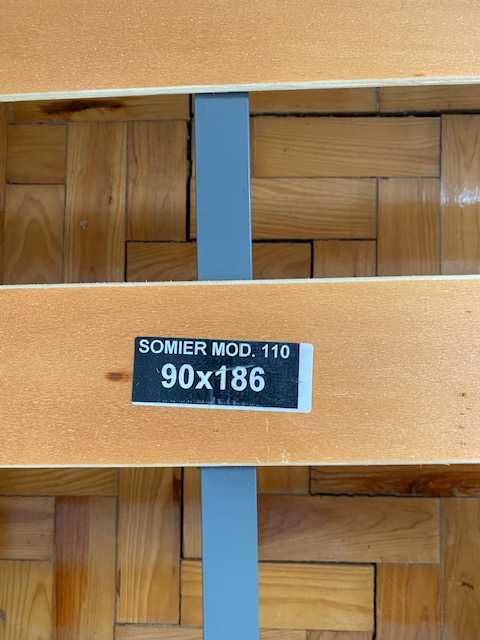 Somier individual com colchão