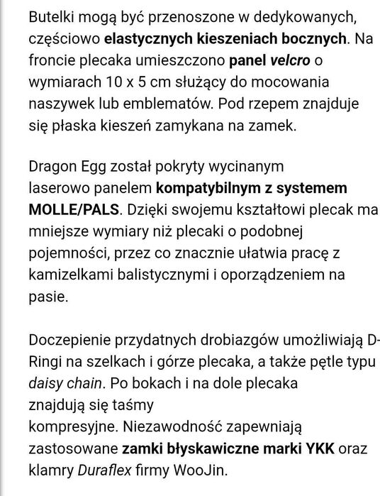 Plecak taktyczny 25 litrów