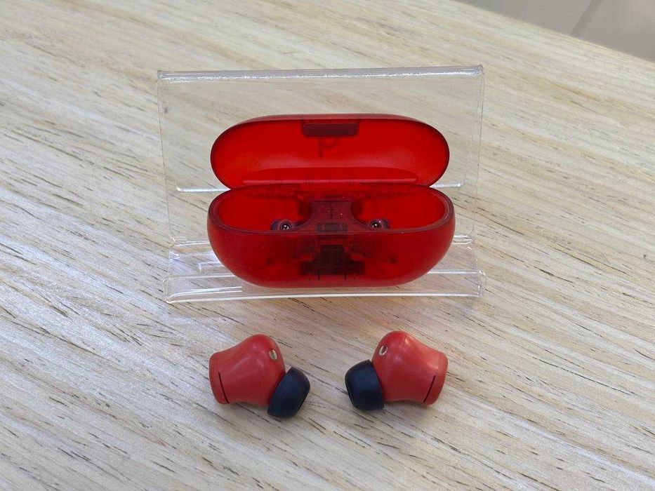 /8528/ б.в. TWS Beats by Dr. Dre Solo Buds Transparent Red (MUW03) Обмін Гарантія