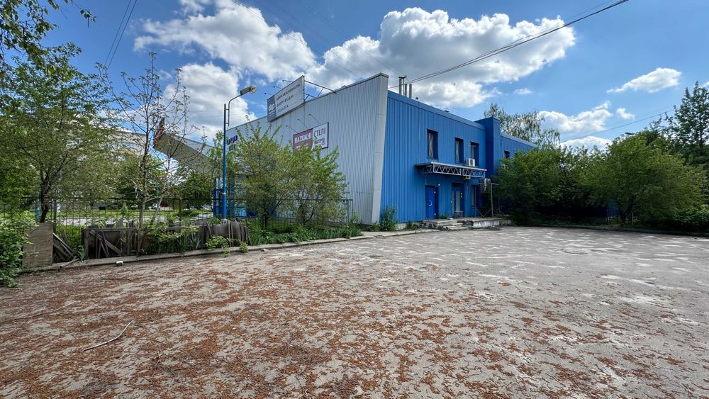 ПРОДАЖ окремого приміщення 1475м2 та ВЛАСНОЇ фасадної ділянки 42 СОТОК