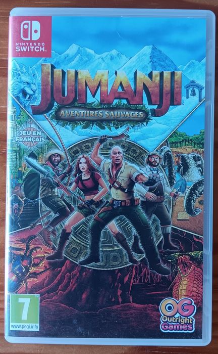 Jumanji Aventuras Selvagens Nintendo Switch