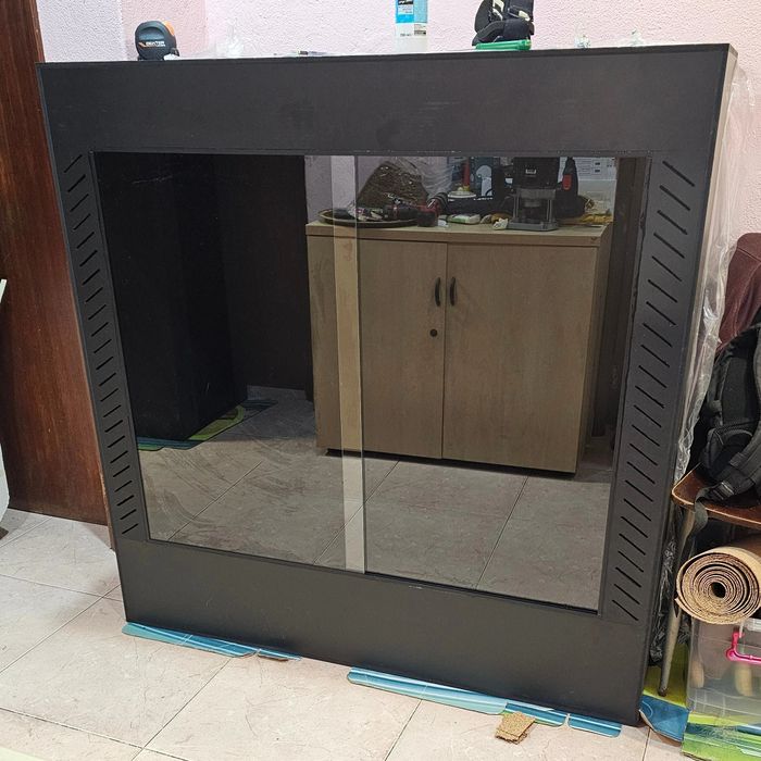 Terrários pvc, madeira e vidro