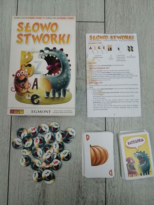 Gra planszowa Słowo Stworki