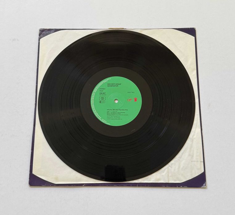 LP Van der Graaf Generator – H to He Who Am The Only One. G+/VG+