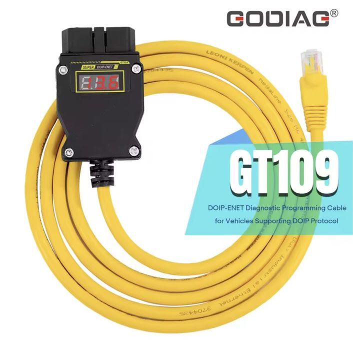 ENET Ethernet-кабель OBD2 для BMW E-SYS ICOM 2 Кодування