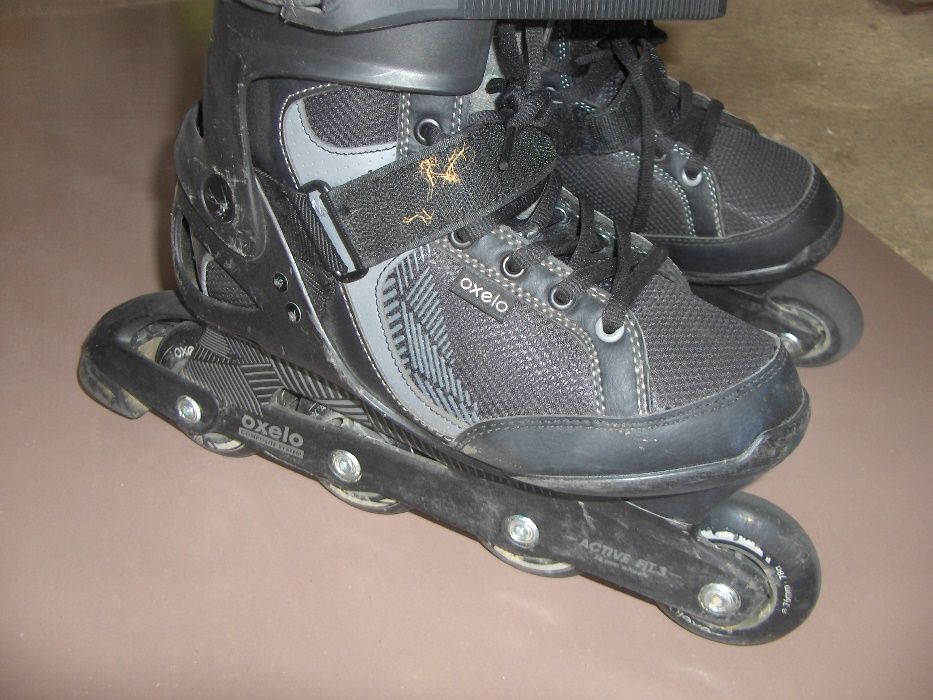 Patins em linha como novos