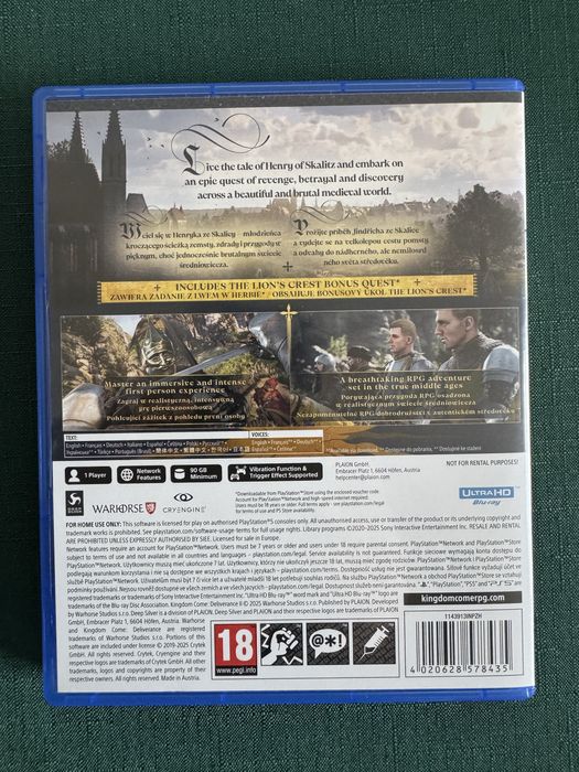 Kingdom Come Deliverance 2 ps5 pl