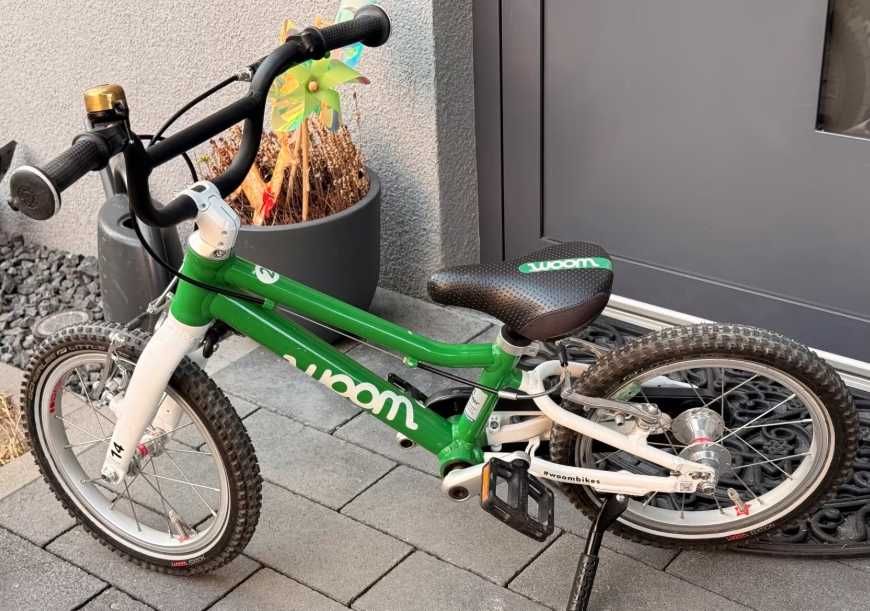 Woom 2 zielony nowy model