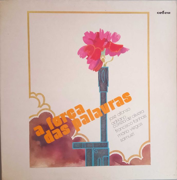 José Afonso + Adriano + Fanhais, etc.	- - - -A Força das Palavras	- LP