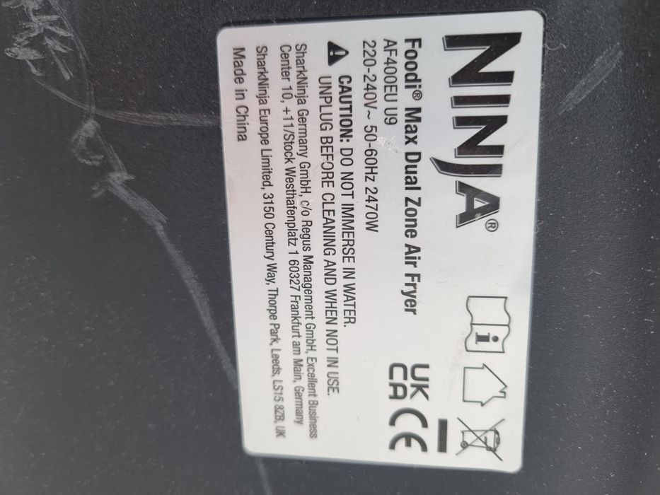 Frytkownica beztłuszczowa Ninja Foodi Max Dual Zone AF400EU