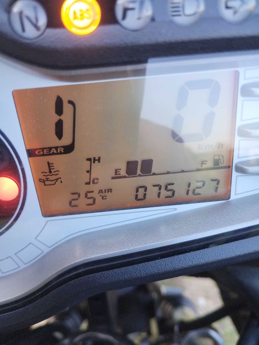 Motocykl Suzuki dla v Strom 650 zamiana