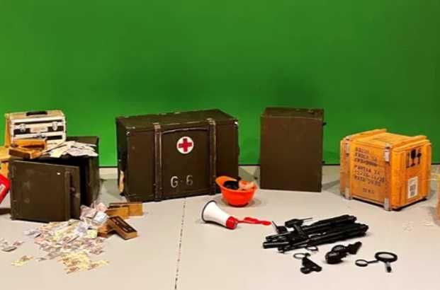 Skrzynia wojskowa militarna