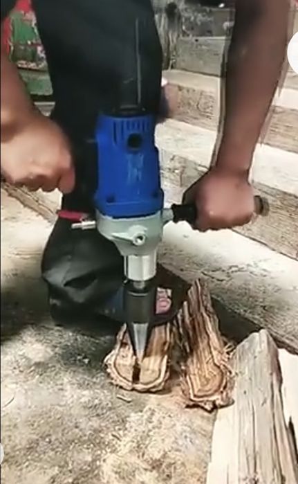 Broca para rachar madeira