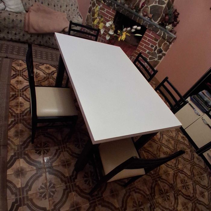 mesa de jantar extensível