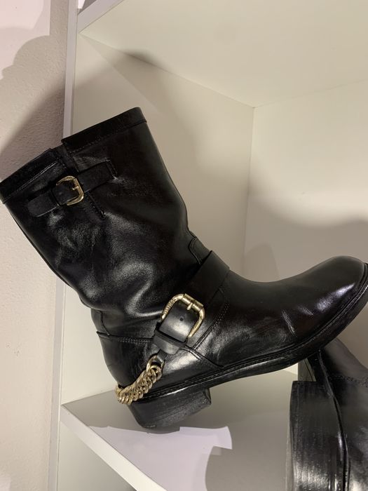 Guess чоботи жіночі шкіра 41 р. Сапоги женские кожа