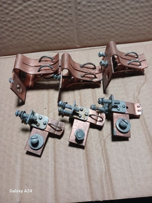 Мідні клеми до рубильнтка