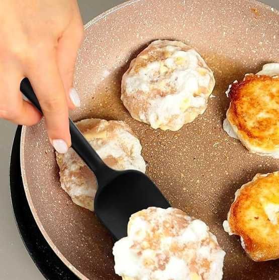 Conjunto de Utensílios de Cozinha em Silicone Antiriscos!