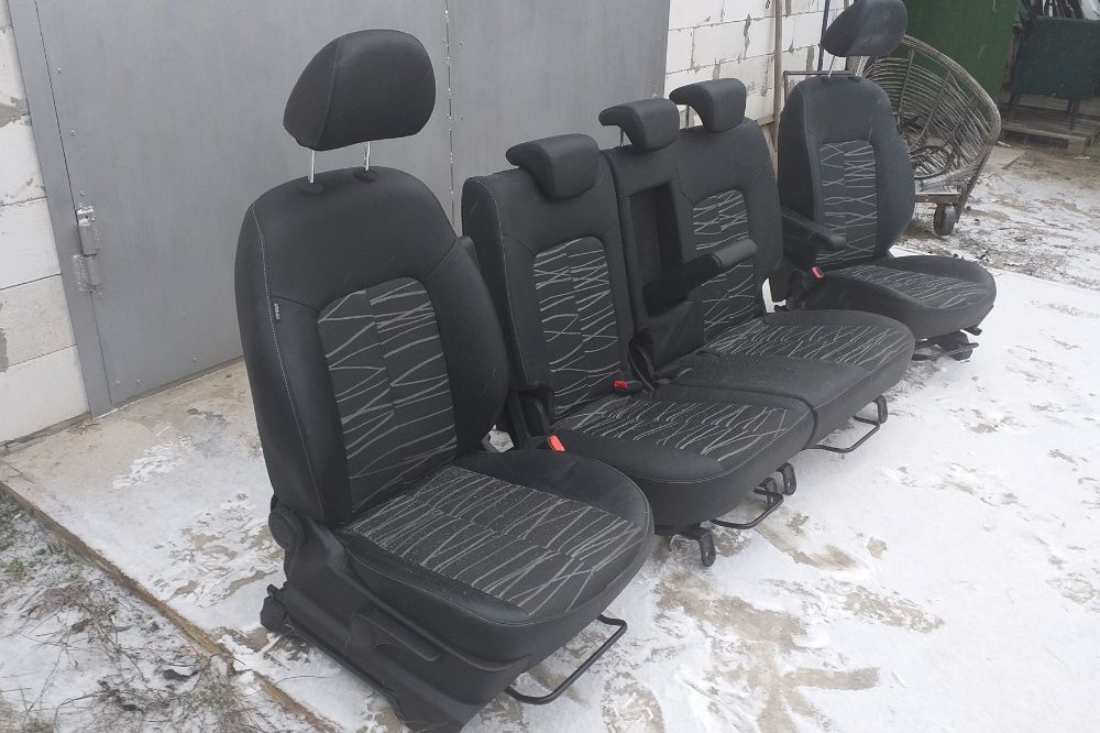 сидушки сидіння салон комбінований kia venga 2010-