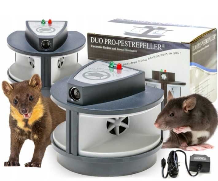 Ультраз. відлякувач куниць, мишей та ін.. Leaven LS-927M DUO-PRO 550M2