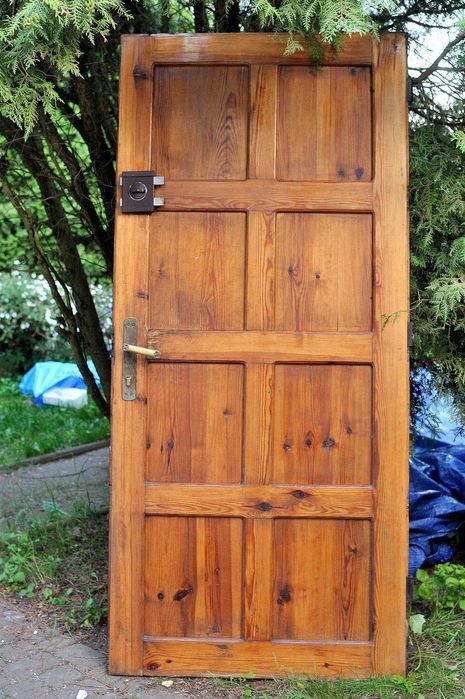 Drewniane skrzydła okien i drzwi - używane