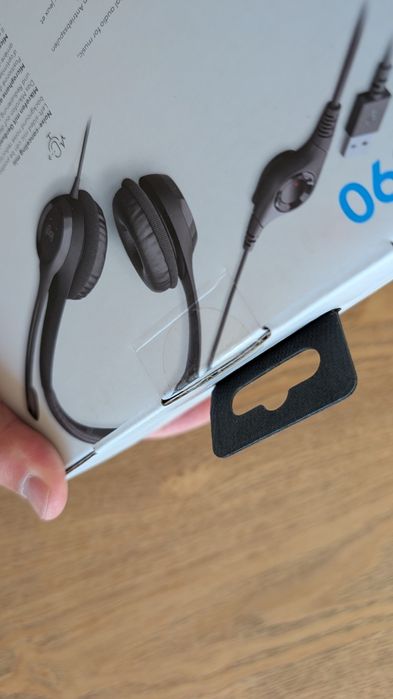 Headset Logitech H390 USB - Selado Novo!