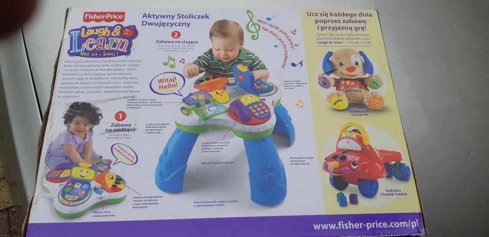 Stół interaktywny Fisher Price