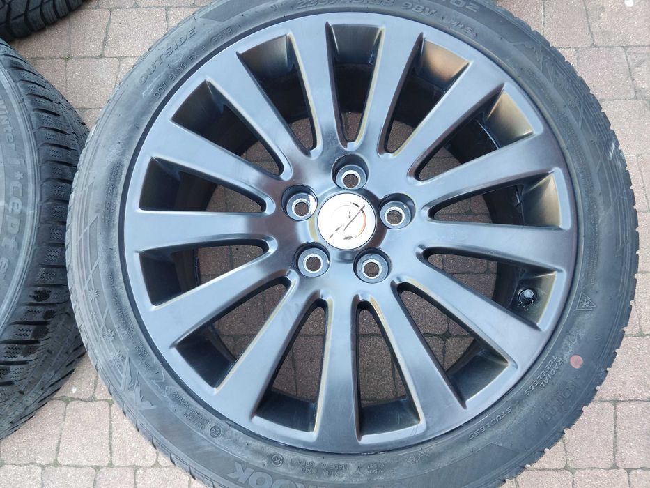 3491. Alufelgi 18" Opel Insignia A oryginalne czarne 8J ET42 5x120