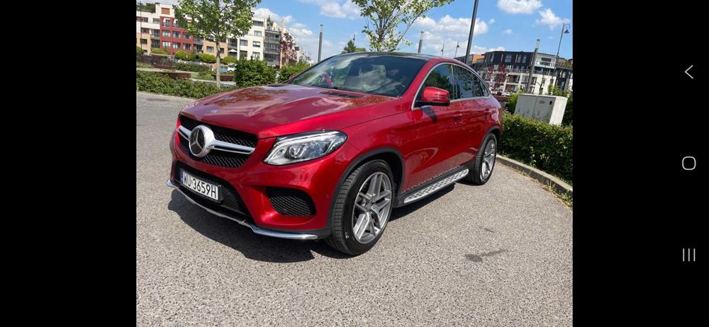 Mercedes Gle 350 coupe Designo Amg V6 Warszawa Bemowo • OLX.pl