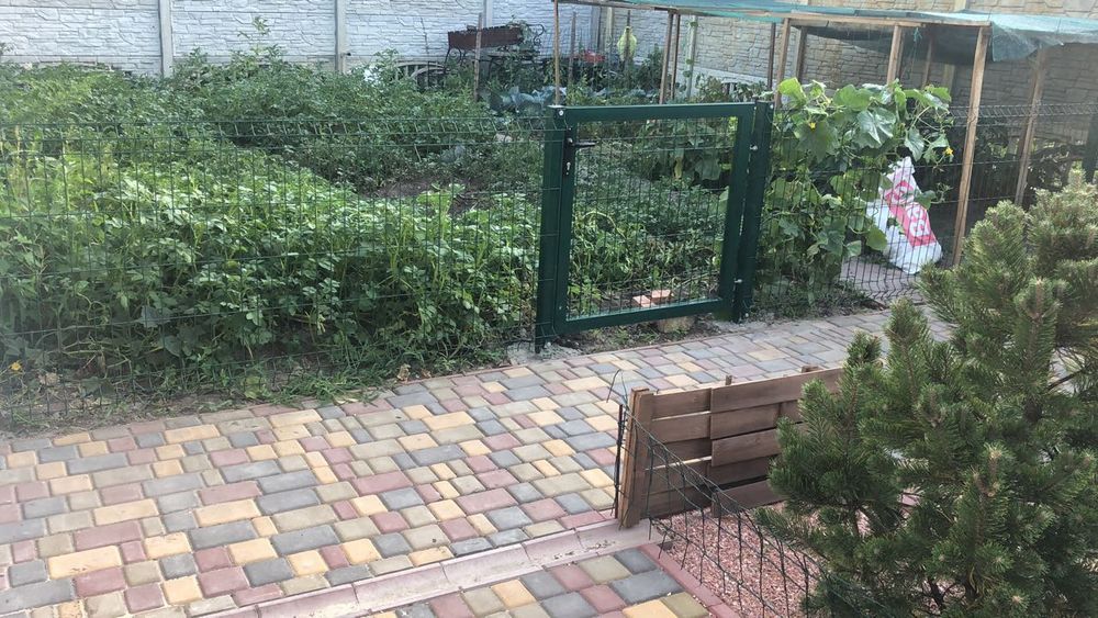 Сітка для огорожі- забор из сетки 3D, доставка