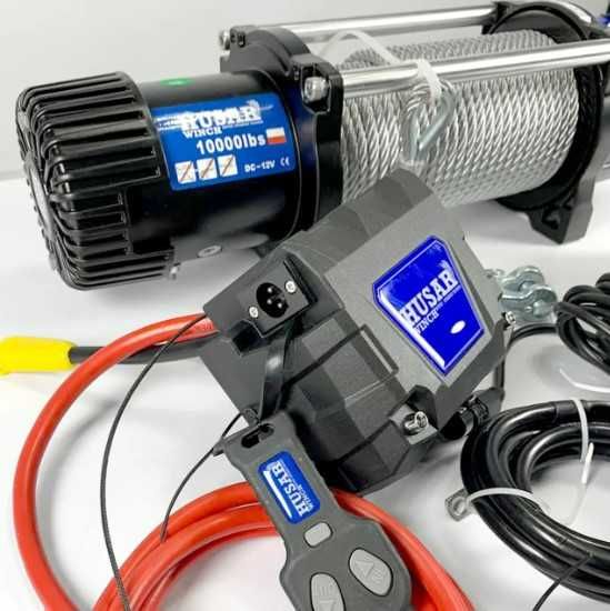 Автомобільна електрична лебідка 5т 6т 7т 12-24В лебедка для эвакуатора
