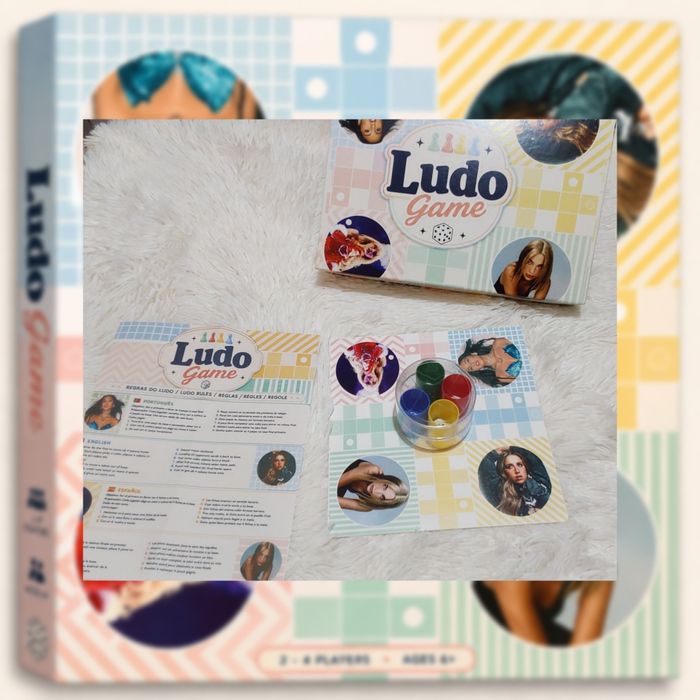 Ludo Game - Olivia rodrigo Tate Mcrae Sabrina Carpenter e Dua Lipa