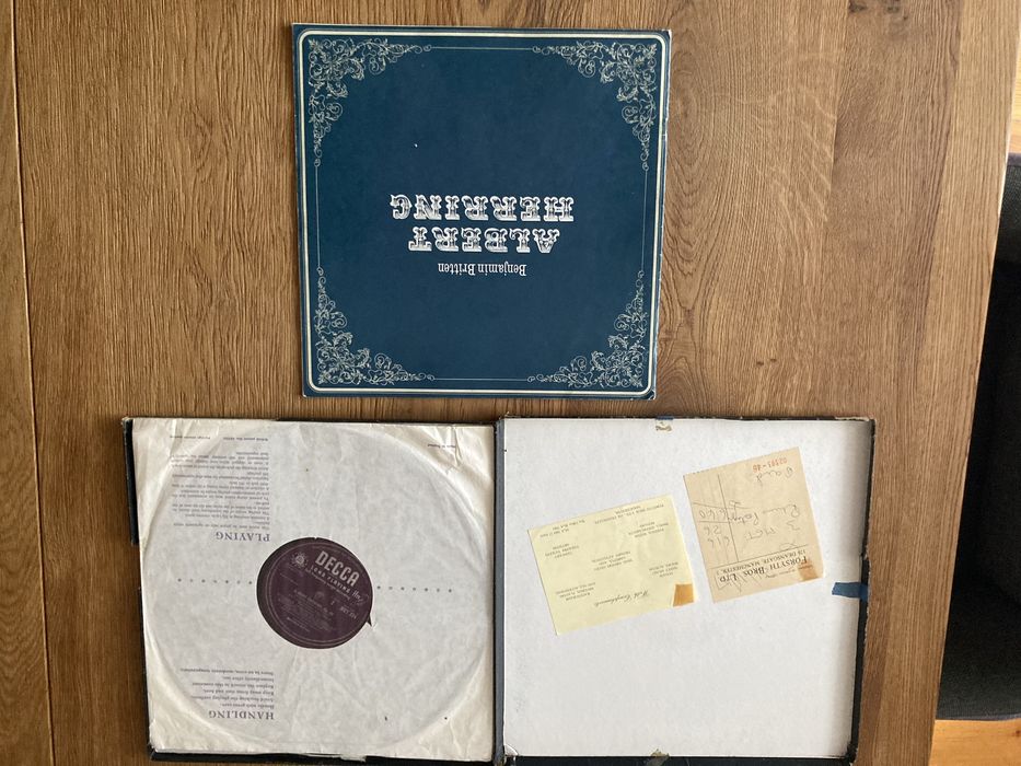 Unikat! Zestaw BOX 3 xLP English Chamber Orchestra–Albert Herring ’64