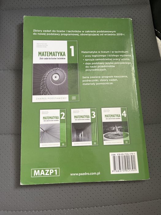 Zbiór zadań matematyka klasa 1 liceum/technikum