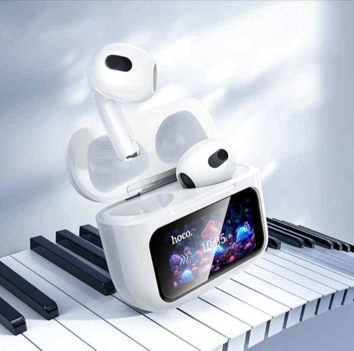 Навушники бездротові з LED-сенсорним екраном HOCO EW81 Elegant true