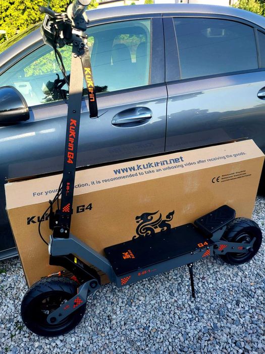 HULAJNOGA elektryczna KUKIRIN G4 2000W 60V20Ah 70km/h PL model 2025