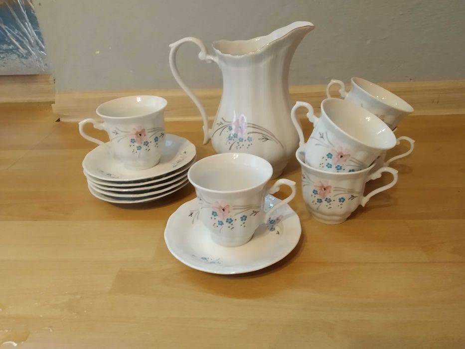 Zestaw porcelana PRL zestaw Wałbrzych