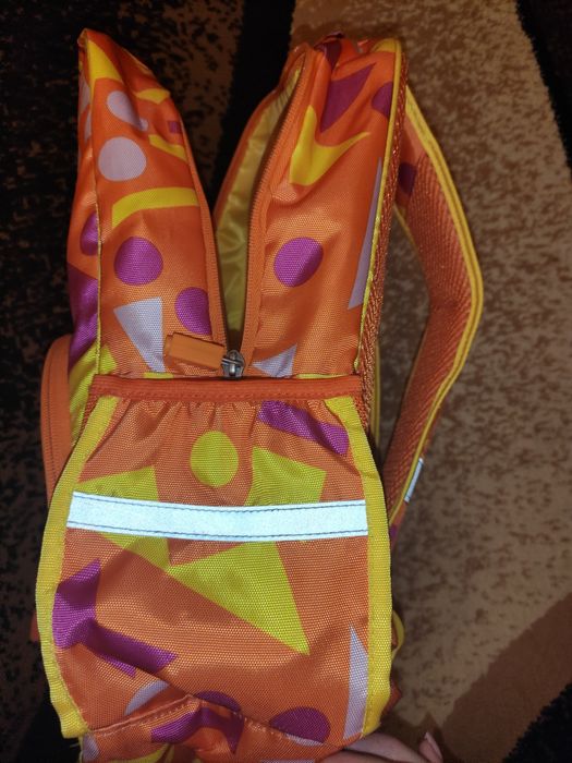 Школьный рюкзак для девочки Upixel Geometry Neverland Оранжевый б/у