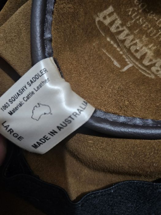Шкіряний капелюх BARMAX HATS  Sguashy