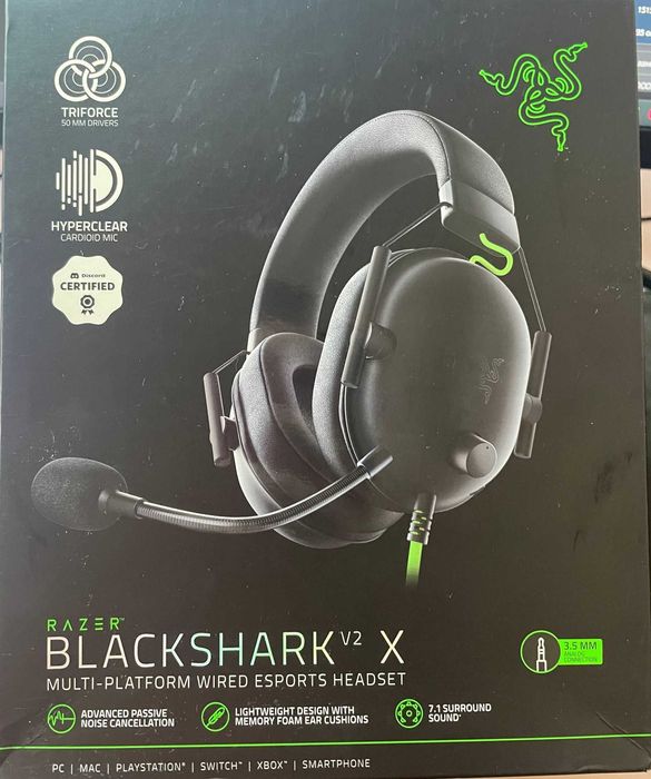 Навушники Razer BlackShark V2 X
