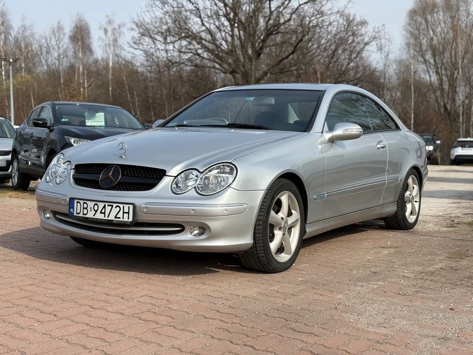 Mercedes-Benz CLK 1.8 163km/ manual/ zadbany